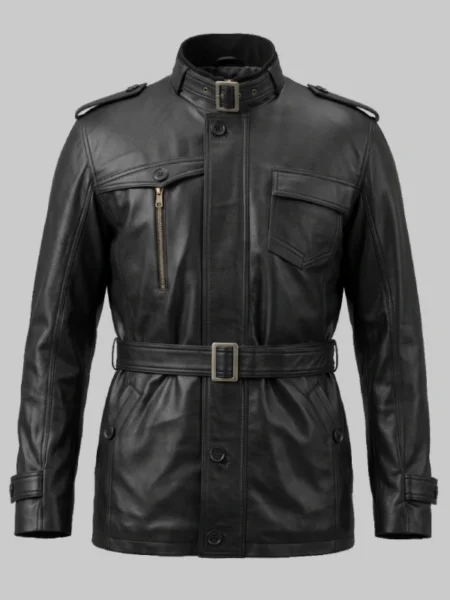 Mens Black Field Hunter Jacket
