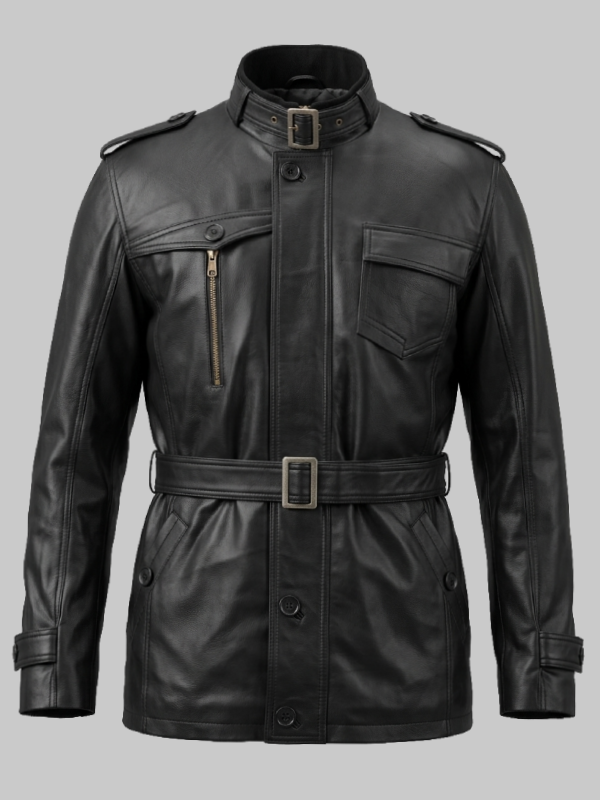 Mens Black Field Hunter Jacket